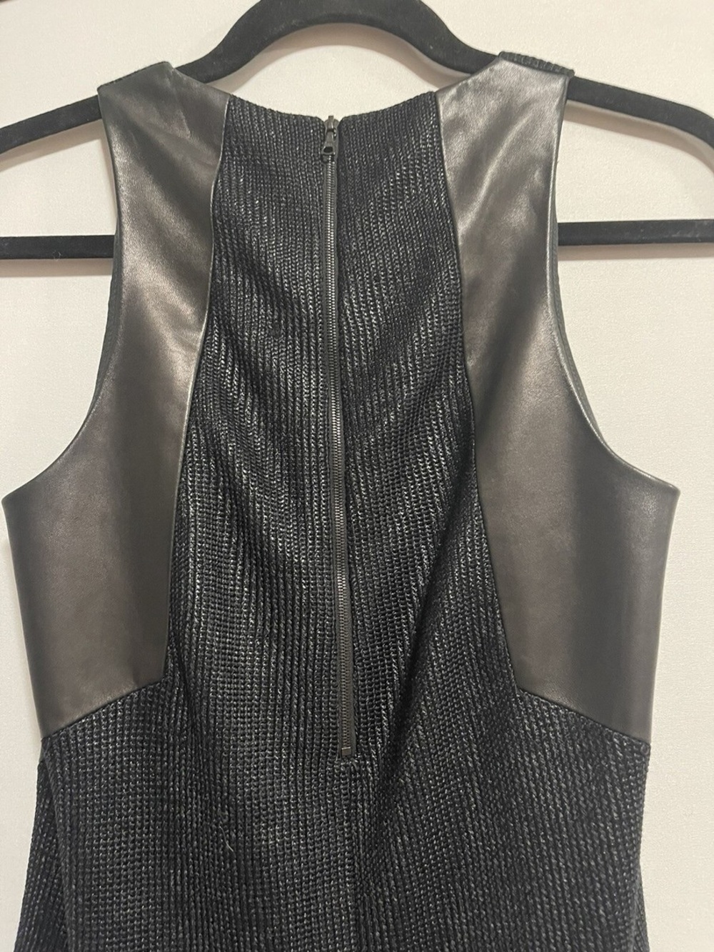 rag & bone Black High-Low Sleeveless Dress